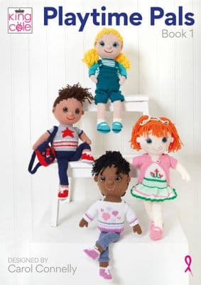 King Cole Playtime Pals Knitting Book 1