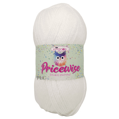 King Cole Pricewise DK 01 White