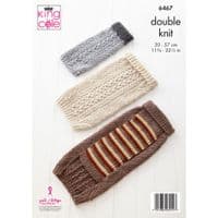 King Cole Pricewise DK 6467 Dog Coats Knitting Pattern