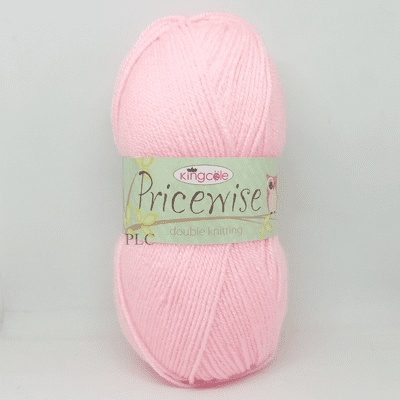 King Cole Pricewise DK Yarn 04 Baby Pink
