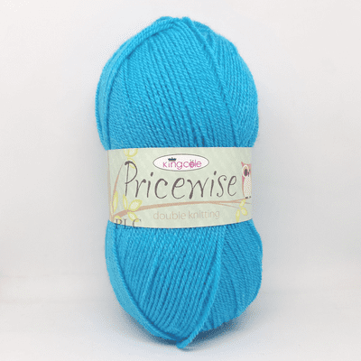King Cole Pricewise DK Yarn 143 Surf Blue
