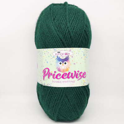King Cole Pricewise DK Yarn 1694 Bottle Green
