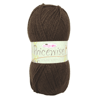 King Cole Pricewise DK Yarn 273 Chocolate Brown