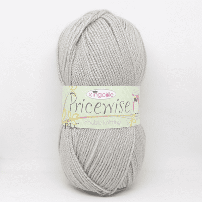 King Cole Pricewise DK Yarn 309 Pewter (Grey)