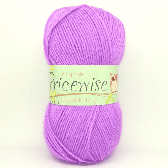 King Cole Pricewise DK Yarn 3100 Lilac