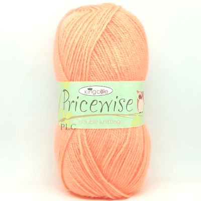 King Cole Pricewise DK Yarn 3285 Baby Peach