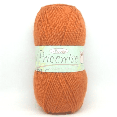 King Cole Pricewise DK Yarn 3381 Orangutan