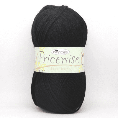 King Cole Pricewise DK Yarn 48 Black