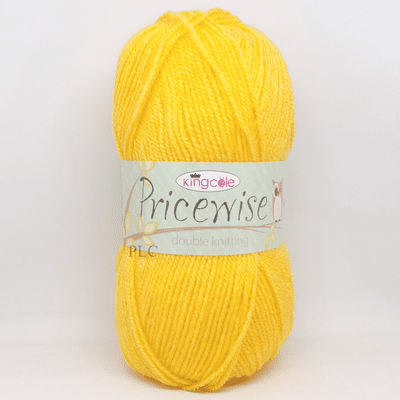 King Cole Pricewise DK Yarn 55 Gold (Yellow)