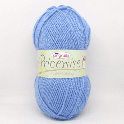 King Cole Pricewise DK Yarn 56 Cornflower Blue