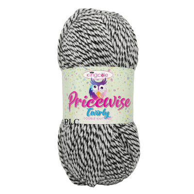 King Cole Pricewise Twirly DK Yarn 3970 Twirly Cloud