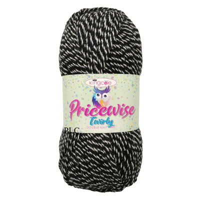 King Cole Pricewise Twirly DK Yarn 3971 Twirly Liquorice