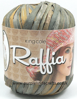 King Cole RAFFIA Yarn 1458 Woodland
