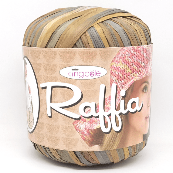 King Cole RAFFIA Yarn 1458 Woodland