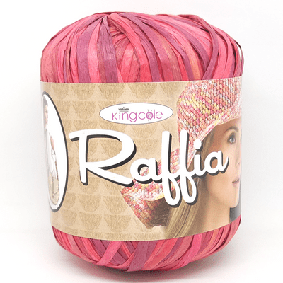 King Cole RAFFIA Yarn 1461 FIREGLOW