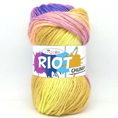 King Cole Riot Chunky Yarn 3347 Candyfloss