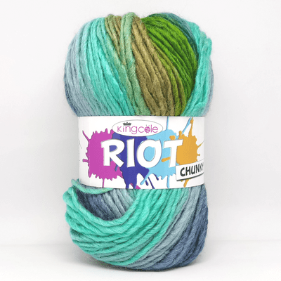 King Cole Riot Chunky Yarn 3438 Springtime