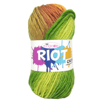 King Cole Riot Chunky Yarn 3880 Woodland