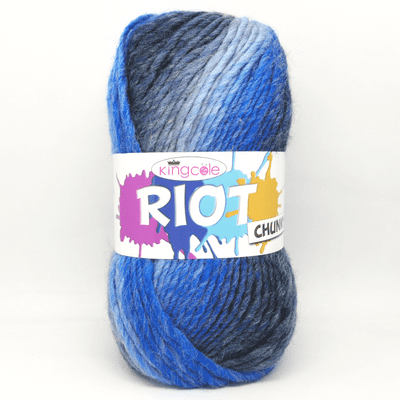 658 Riot Chunky King Cole Riot Chunky Wool Blend Yarn - All Shades