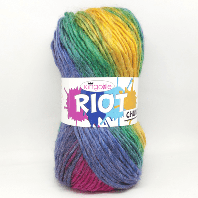 658 Riot Chunky King Cole Riot Chunky Wool Blend Yarn - All Shades