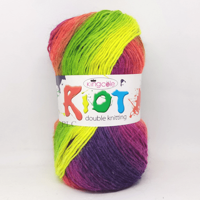 King Cole Riot DK Yarn 239 Neon