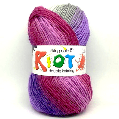 King Cole Riot DK Yarn 3175 Berries