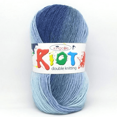 King Cole Riot DK Yarn 3437 Blue Jeans