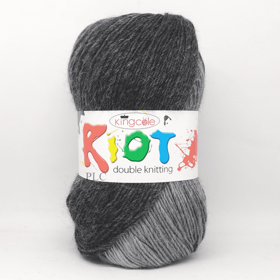 King Cole Riot DK Yarn 408 Domino