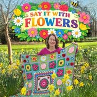 King Cole Say It With Flowers CAL – Crochet Along DK Yarn Pack Kit
