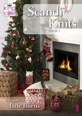 King Cole Scandi Knits Christmas Book 1