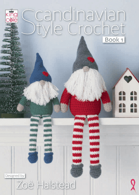 King Cole Scandinavian Style Crochet Book 1 Christmas