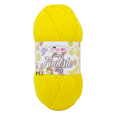 King Cole Simply Footsie 4Ply 5226 Citrus