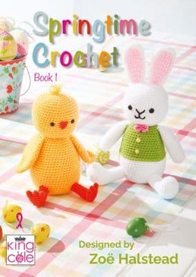 King Cole Springtime Crochet Book 1