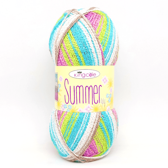 King Cole Summer 4ply 4565 Fruit Punch REDUCED