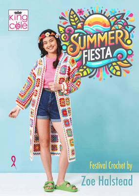 King Cole Summer Festival Crochet Book