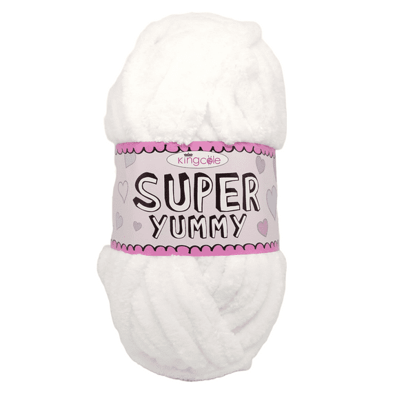 King Cole Super Yummy 4874 Ice White REDUCED