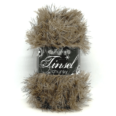 King Cole TINSEL Chunky 3133 Fudge Eyelash Yarn