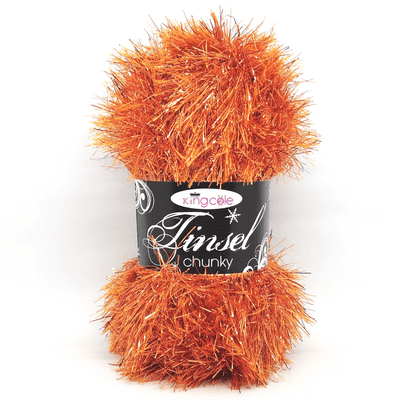 King Cole Tinsel Chunky Yarn 1862 Rusty
