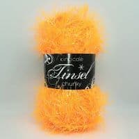 King Cole TINSEL Chunky 1991 Orangutan Orange