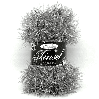 King Cole Tinsel Chunky Yarn 3223 Gunpowder