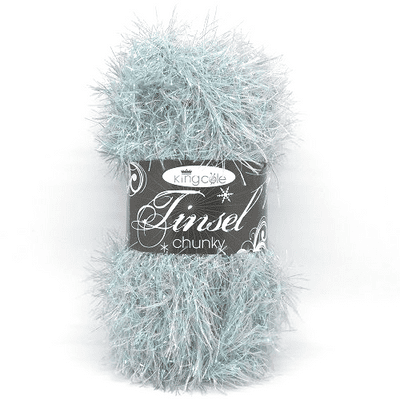 King Cole Tinsel Chunky Yarn 3423 Frozen