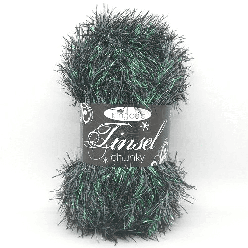 King Cole Tinsel Chunky Yarn 3425 Venom