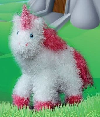 King Cole Tinsel UNICORN Knitting KIT