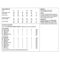 King Cole Toastie Granny Square Coatigans 6233 Crochet Pattern