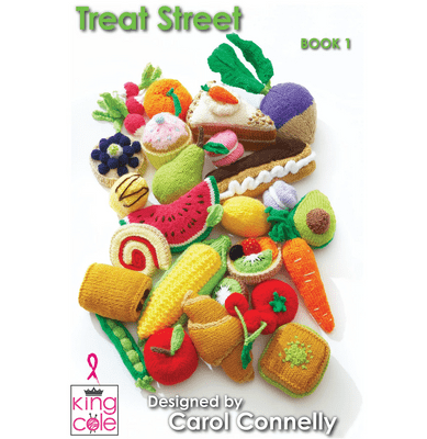 King Cole Treat Street Food Knitting Book One