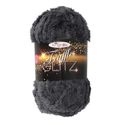 King Cole Truffle Glitz Yarn 5422 Silver