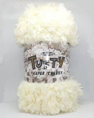 King Cole Tufty Super Chunky Yarn 2794 Cream