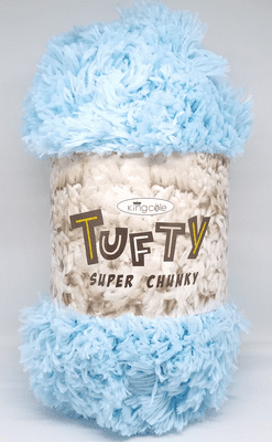 King Cole Tufty Super Chunky Yarn 2801 Peek-A-Blue