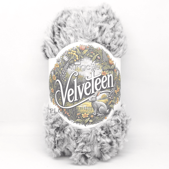 King Cole Velveteen Super Chunky Yarn 6123 Shadowy Ash