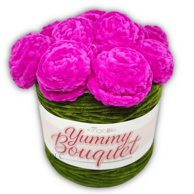 King Cole Yummy Bouquet 6823 Pink Rose